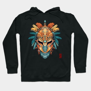 tribal helmet and mask Hoodie